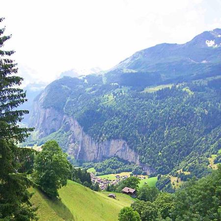 Holiday Flat #1, Chalet Aberot, Wengen, Switzerland Extérieur photo