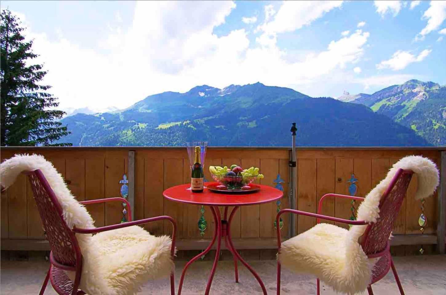 Holiday Flat #1, Chalet Aberot, Wengen, Switzerland Extérieur photo